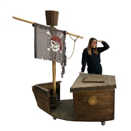 [locpir46] Bateau Pirate - 225cm