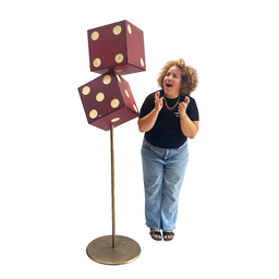 [loccas20] Totem Dés Rouges - 184cm