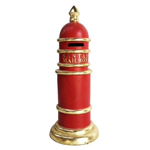 [locnoe183] Boite aux lettres noel - santa mailbox 140cm