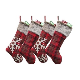 [locnoe253] Lot de 2 chaussettes de Noël