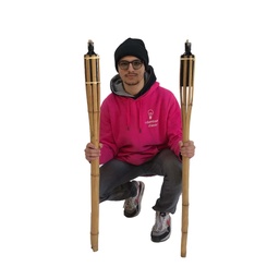 [locexp36] Torche en bambou - 115cm
