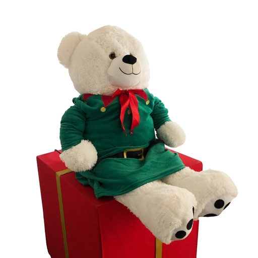 [locjou45] Ourson blanc - 100cm