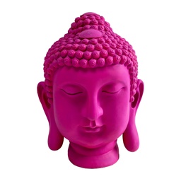 [locasi87] Tête de bouddha rose - 100cm