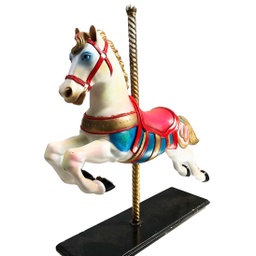 [loccir61] Cheval de carrousel - 150cm