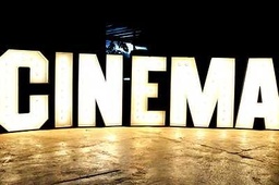 [loccin121] Lettres lumineuses "CINÉMA" - 115cm