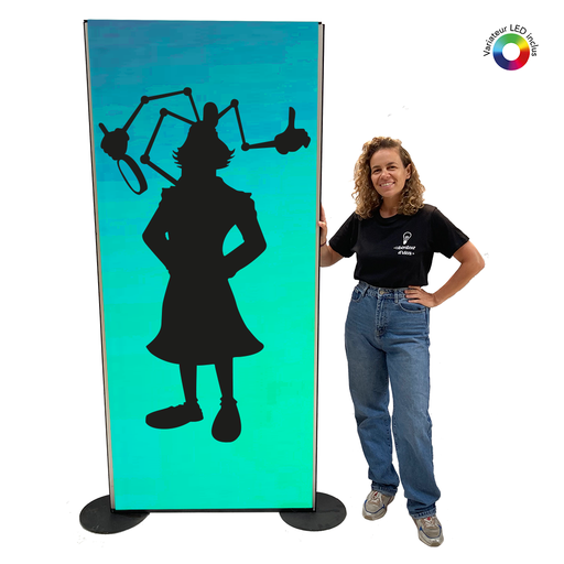 [loccin126] Panneau lumineux Inspecteur Gadget - 200cm