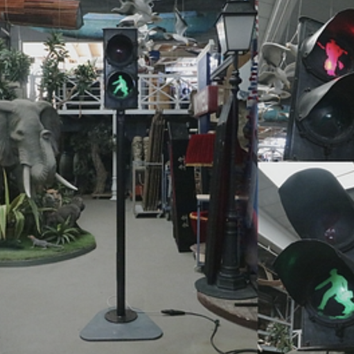 [loclon14] Feu piétons - 253cm