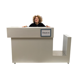 [locaer13] Desk check-in - 135cm