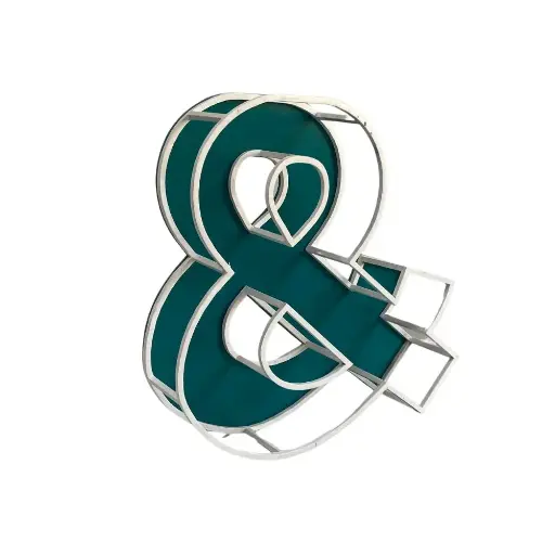 [loclet10] Symbole "&" - 90cm