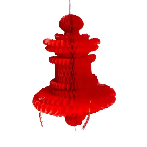 [locasi37] Lanterne chinoise rouge  - 80cm