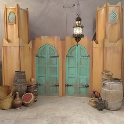 [locmin64] Façade arche orientale - 352cm
