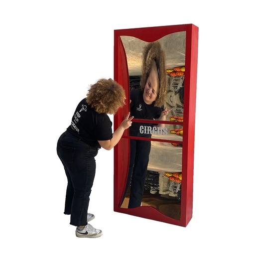 [locjeu113] Miroir déformant "Circus" - 215cm