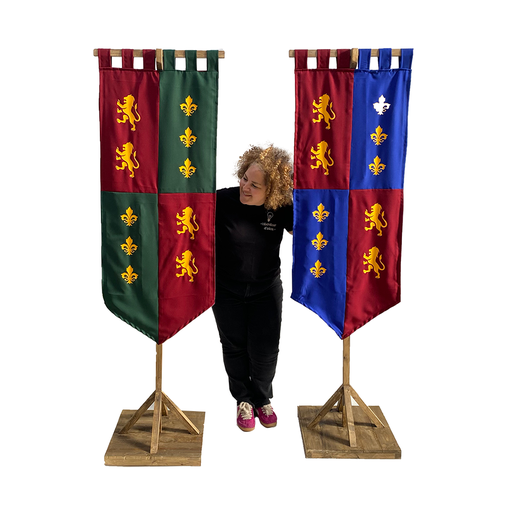 [locmed13] Bannière médiévale - 210cm