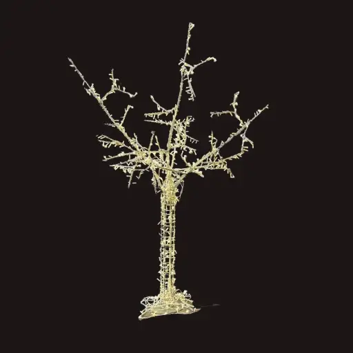 [locnoe97] Arbre de glace lumineux blanc chaud - 210cm