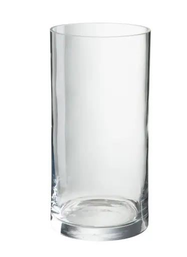 [locdec20] Vase cylindrique en verre - 25cm