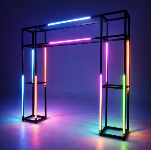 [locsci39] Arche lumineuse néons 